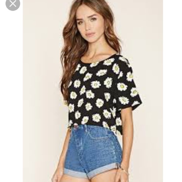 forever 21 daisy top